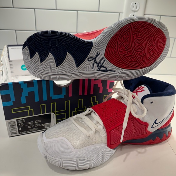 Kyrie 6 Men’s 7.5 New - Picture 3 of 4